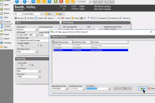 Payroll – Advanced HR